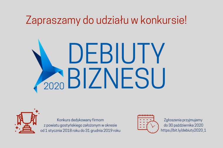 logotyp debiuty biznesu 2020